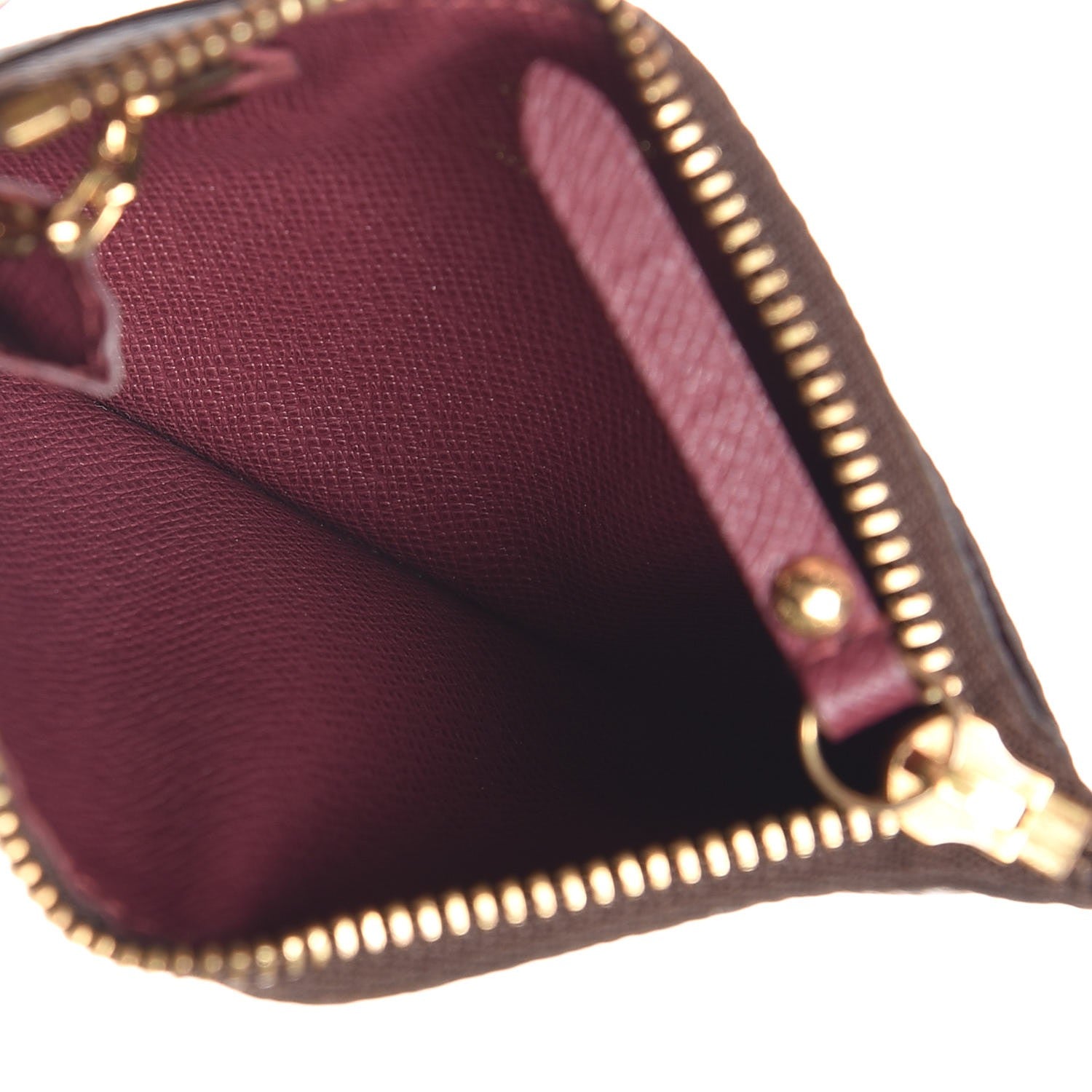 Louis Vuitton Damier Ebene Scribe Affiche Key Pouch 5 of 7
