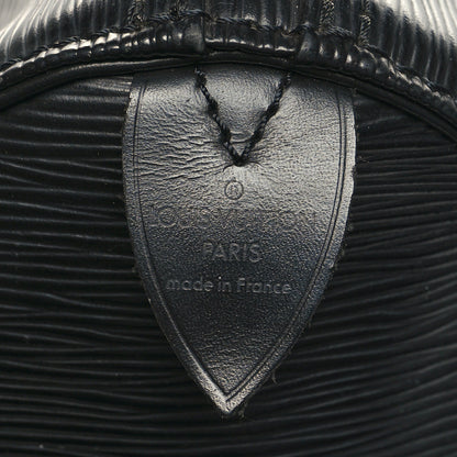 Louis Vuitton Epi Keepall 45 Black 6 of 13