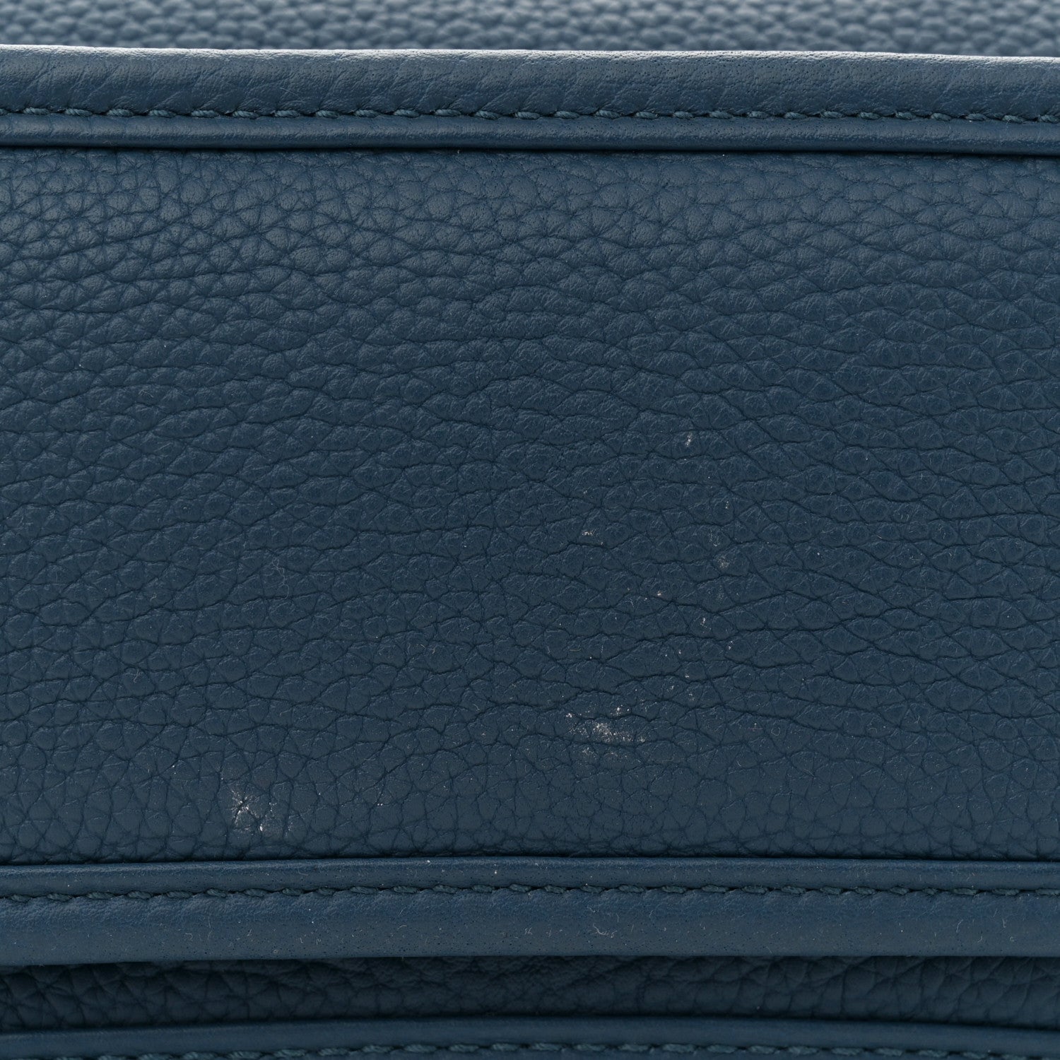 Hermes Taurillon Clemence Evelyne III PM Deep Blue 12 of 12