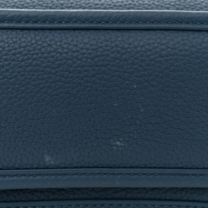Hermes Taurillon Clemence Evelyne III PM Deep Blue 12 of 12