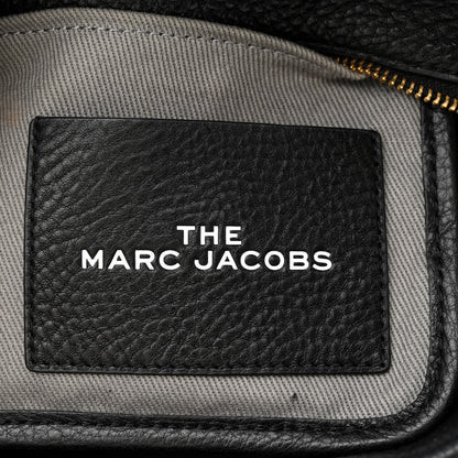 Marc Jacobs Grained Calfskin Small The Tote Bag Black 5 of 10