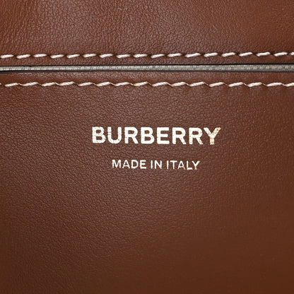 Burberry Canvas Horseferry Print Note Crossbody Bag Natural Tan 6 of 8