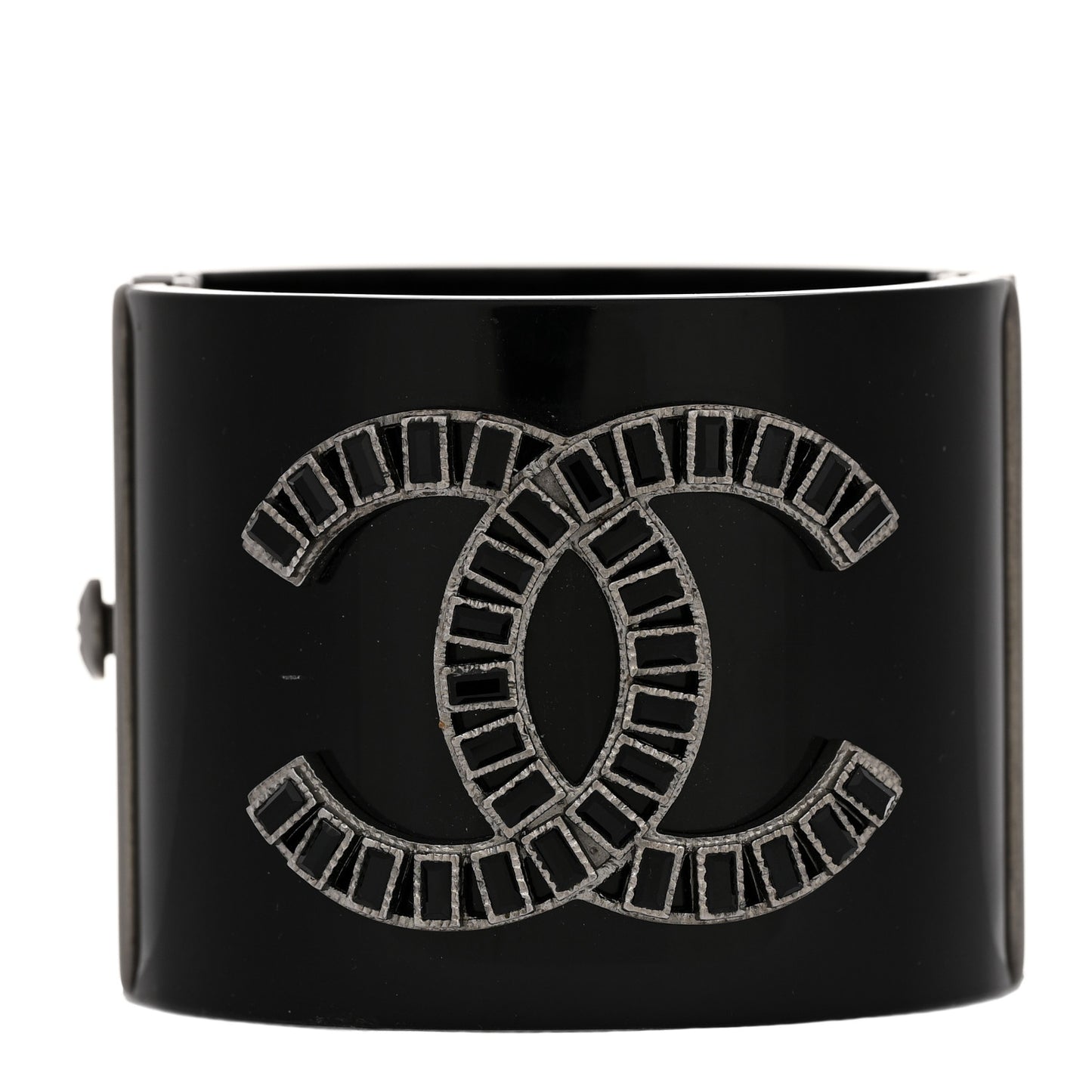 Resin Baguette CC Cuff Black