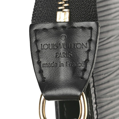 Louis Vuitton Epi Pochette Accessories 24 Black 6 of 8
