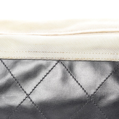 Chanel Coated Canvas Paris Biarritz Hobo Silver 11 of 18