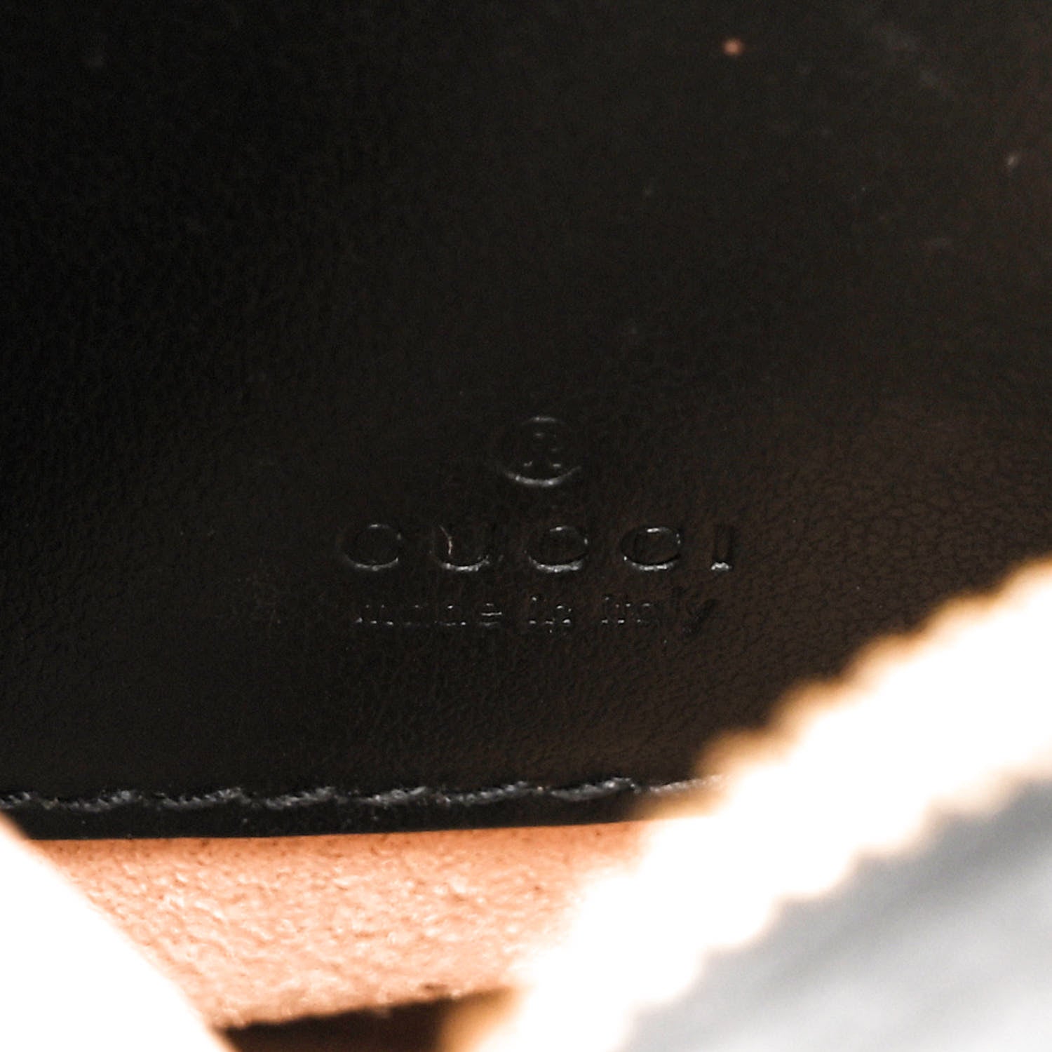 Gucci Calfskin Matelasse Mini GG Marmont Crossbody Bag Black 6 of 11