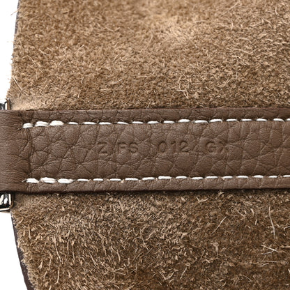 Hermes Taurillon Clemence Picotin Lock 22 MM Etoupe 7 of 10