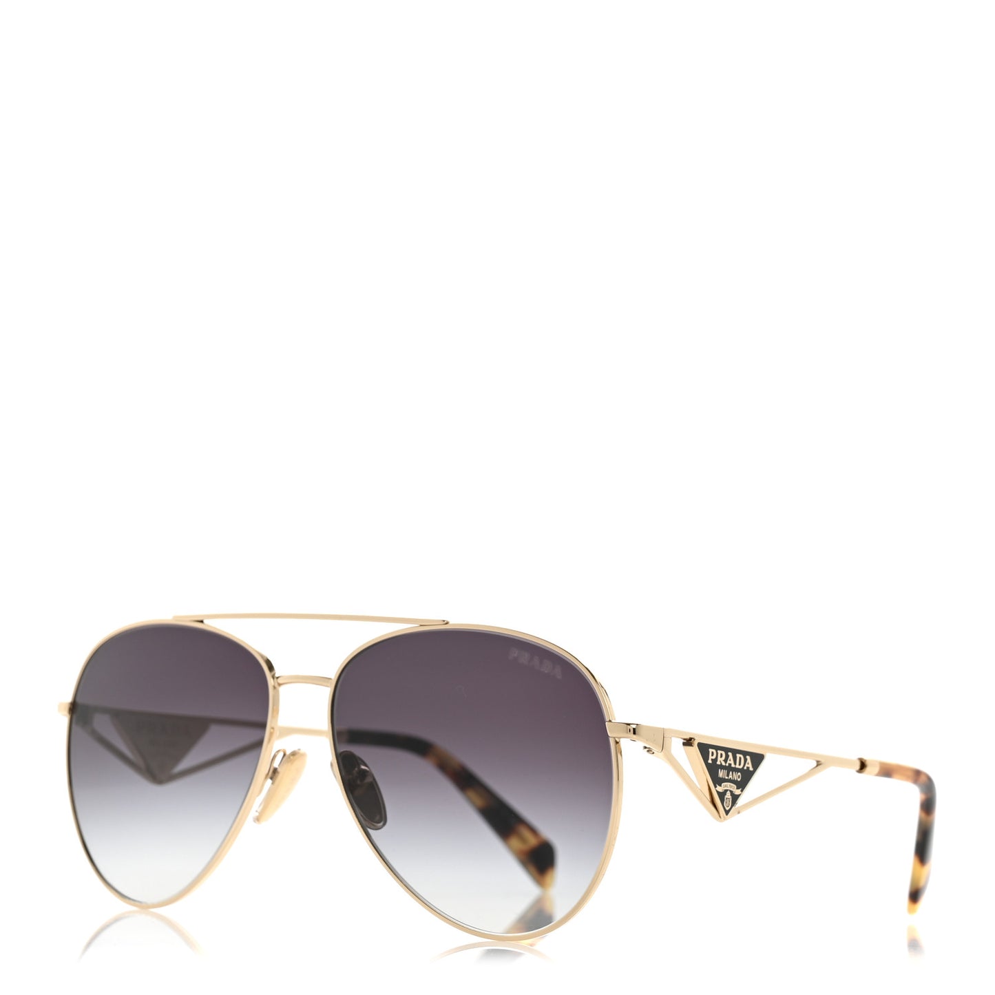 Aviator Sunglasses SPR 73Z Gold Tortoise
