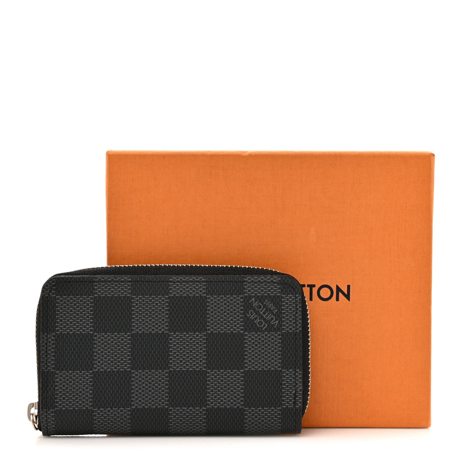 Louis Vuitton Damier Graphite Zippy Coin Purse Vertical 7 of 7