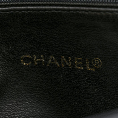 Chanel Lambskin Quilted Shoulder Bag Black 6 of 10