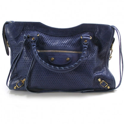 Balenciaga Agneau Perforated Dot City 1 of 9