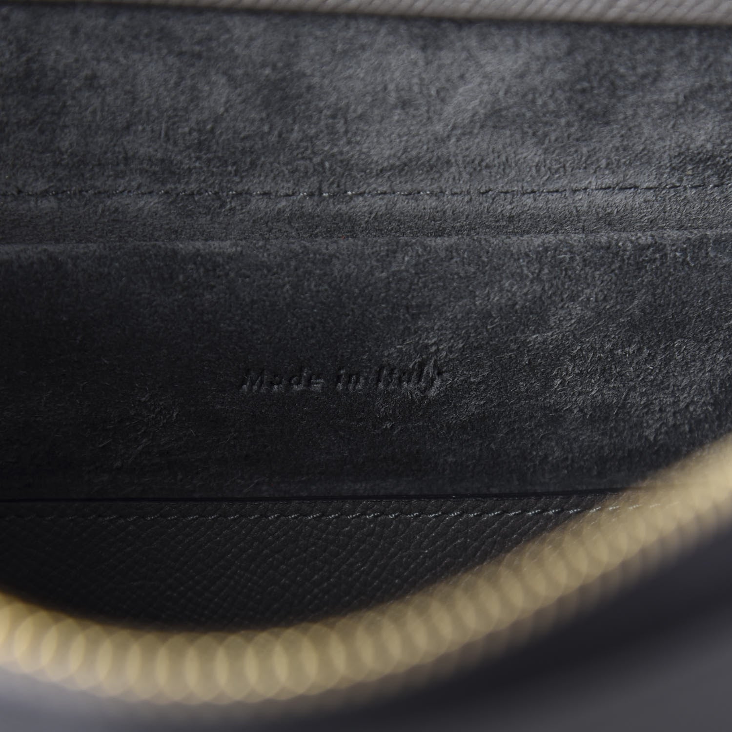 Celine Grained Calfskin Nano Belt Bag Grey 8 of 10