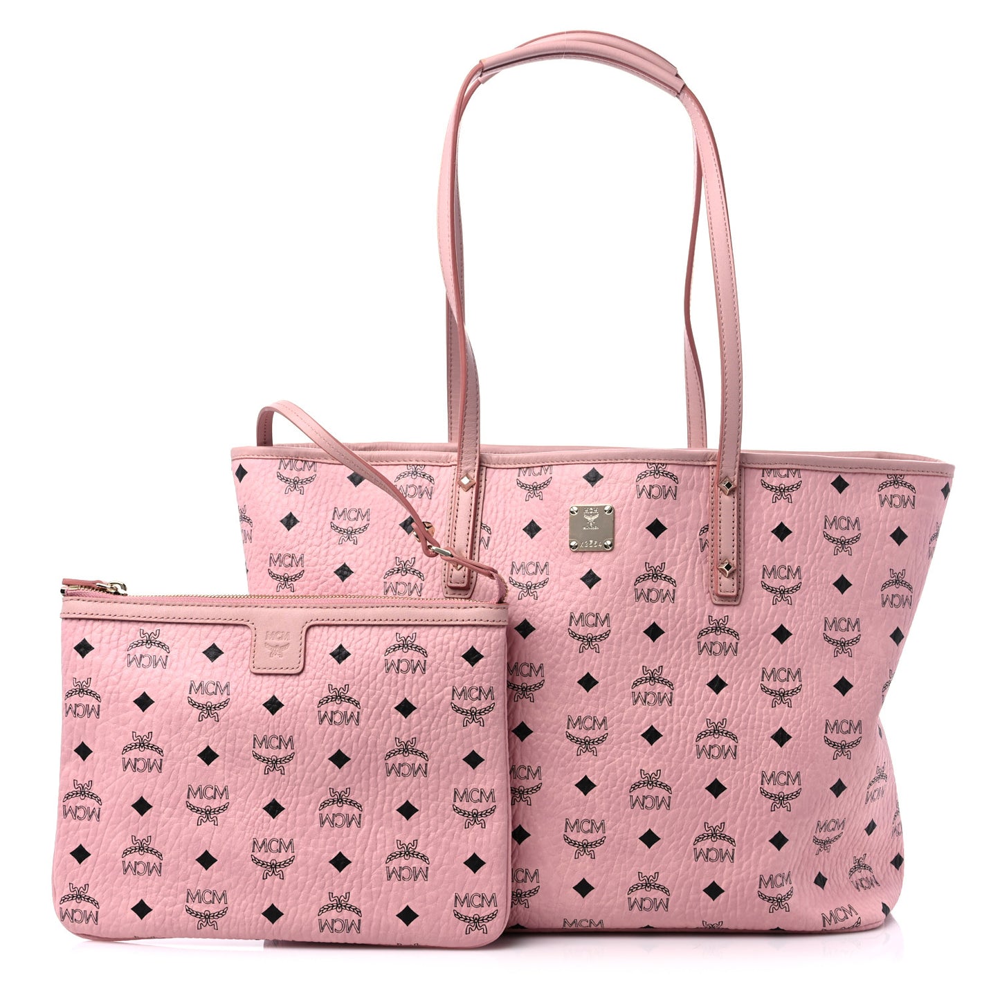 Visetos Medium Anya Shopper Tote Light Pink