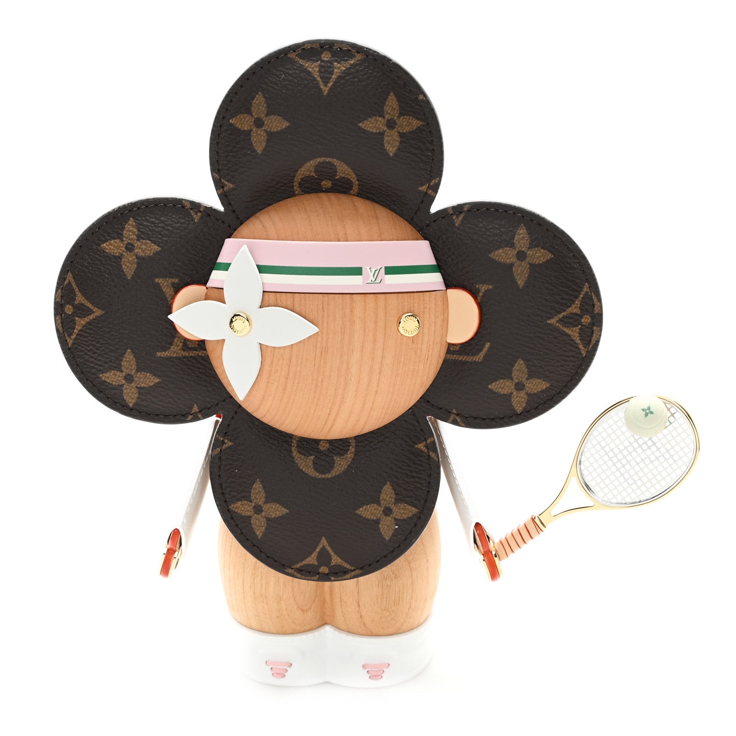 Louis Vuitton Wood Monogram Tennis Vivienne Doll 1 of 6