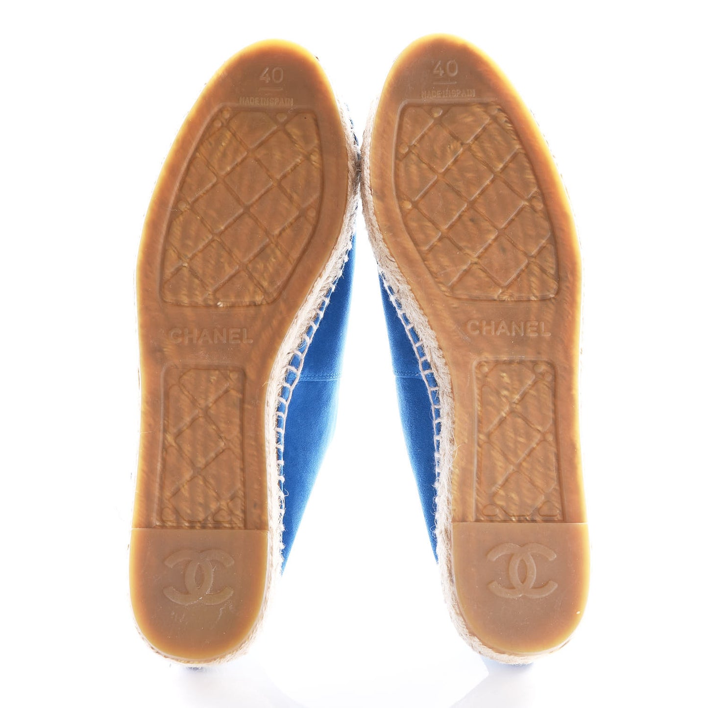 Kid Suede CC Espadrilles 40 Blue