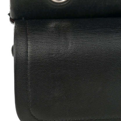 Chanel Lambskin Quilted Medium Double Flap Black 13 of 13