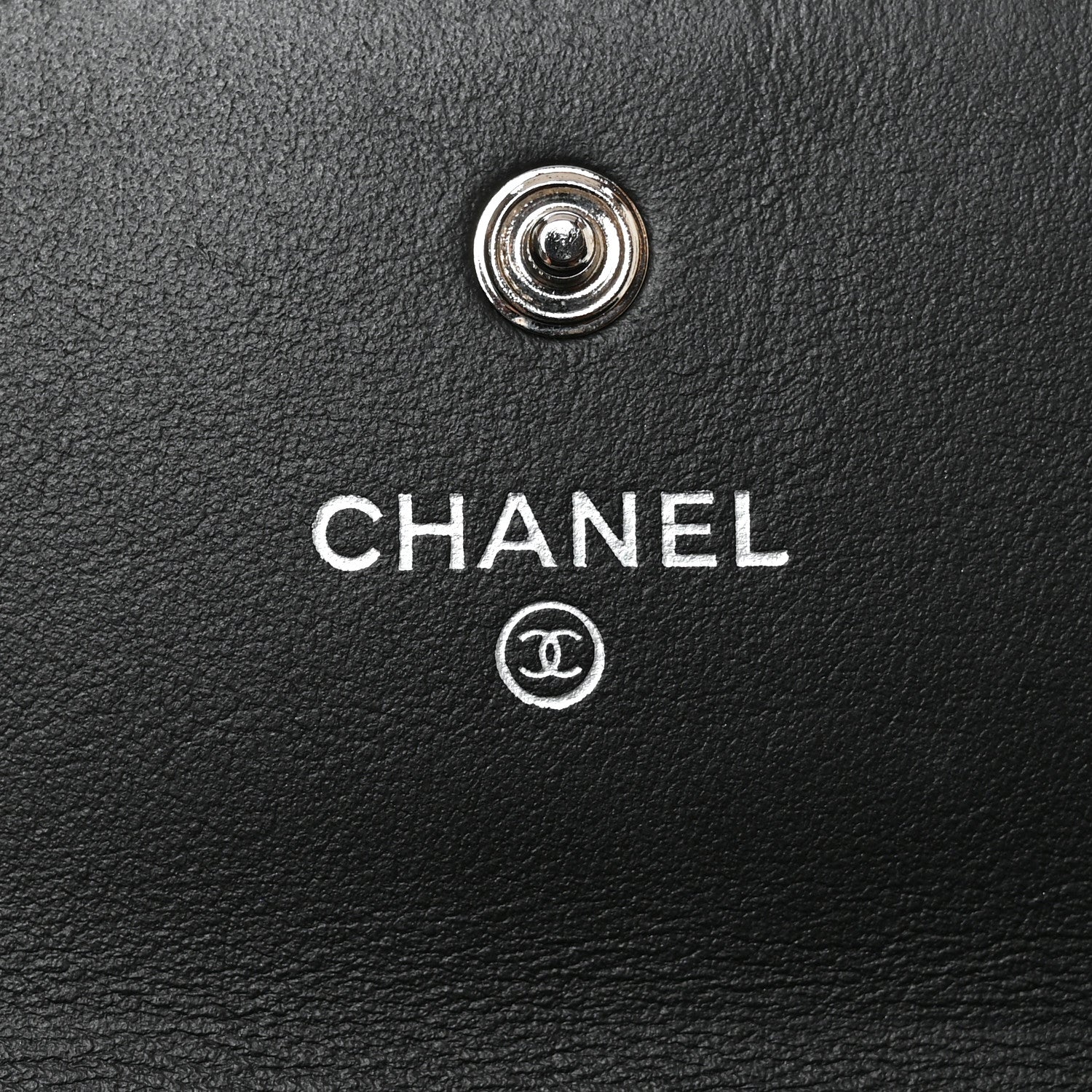 Chanel Caviar Timeless CC Large Gusset Flap Wallet Black 6 of 9