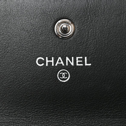 Chanel Caviar Timeless CC Large Gusset Flap Wallet Black 6 of 9