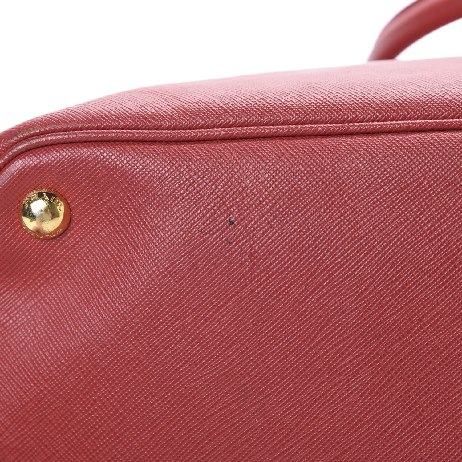 Prada Saffiano Large Tote Fuoco 12 of 19