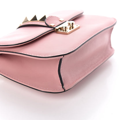 Valentino Garavani Vitello Small Glam Lock Rockstud Flap Pop Gardenia 8 of 8