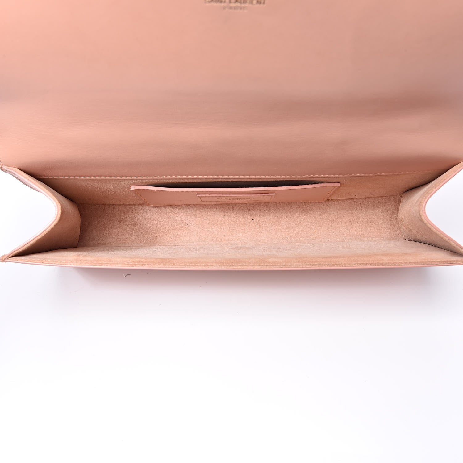 Saint Laurent Grain De Poudre Classic Monogram Cassandre Clutch Blush 5 of 9