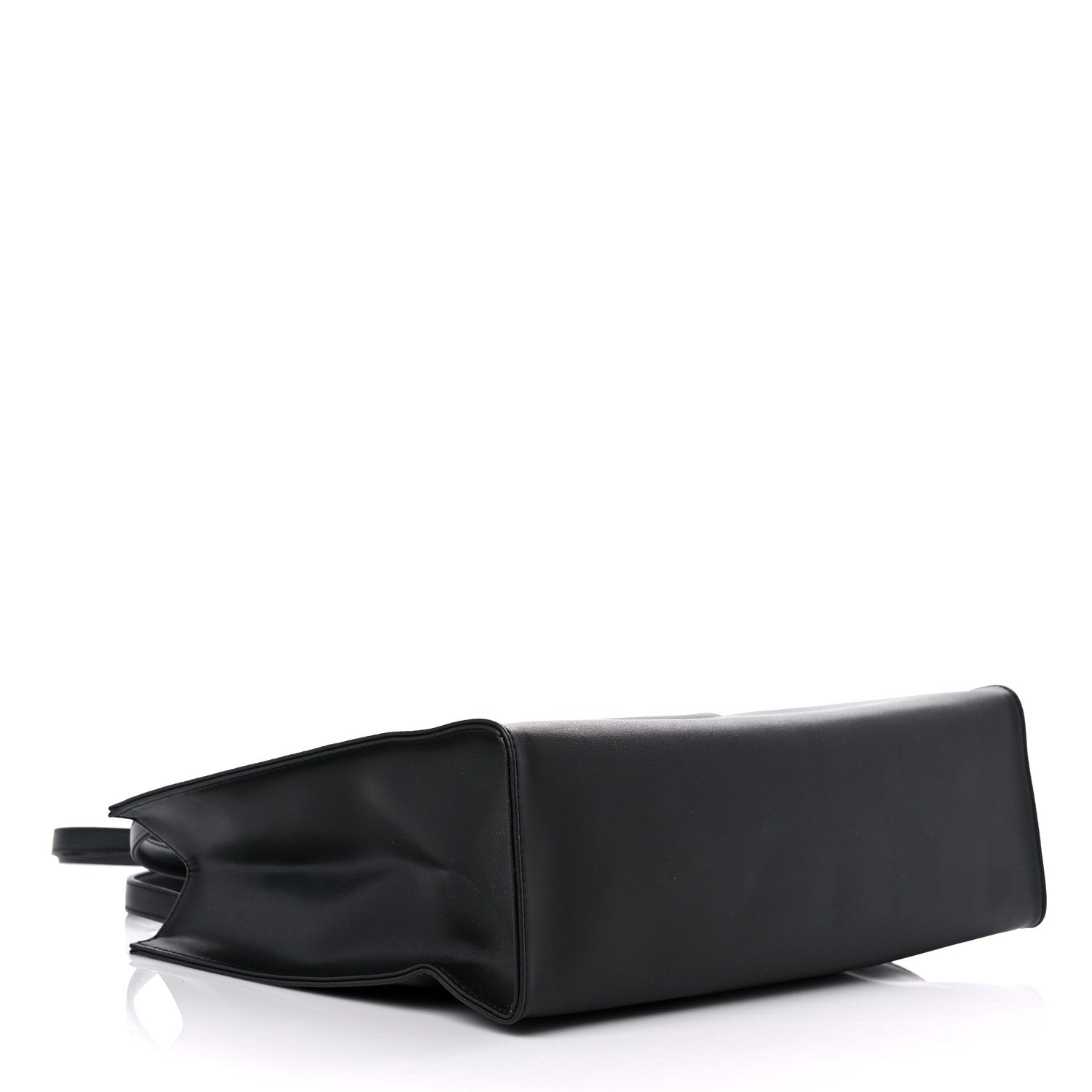 Telfar Vegan Leather Medium Shopping Bag Black 4 of 8
