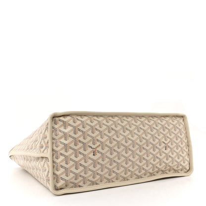 Goyard Goyardine Embroidered Seahorse Reversible Anjou PM Sand 7 of 17