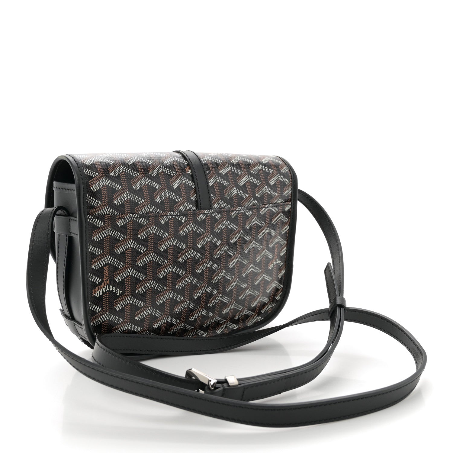 Goyard Goyardine Belvedere II PM Messenger Bag Black 3 of 11