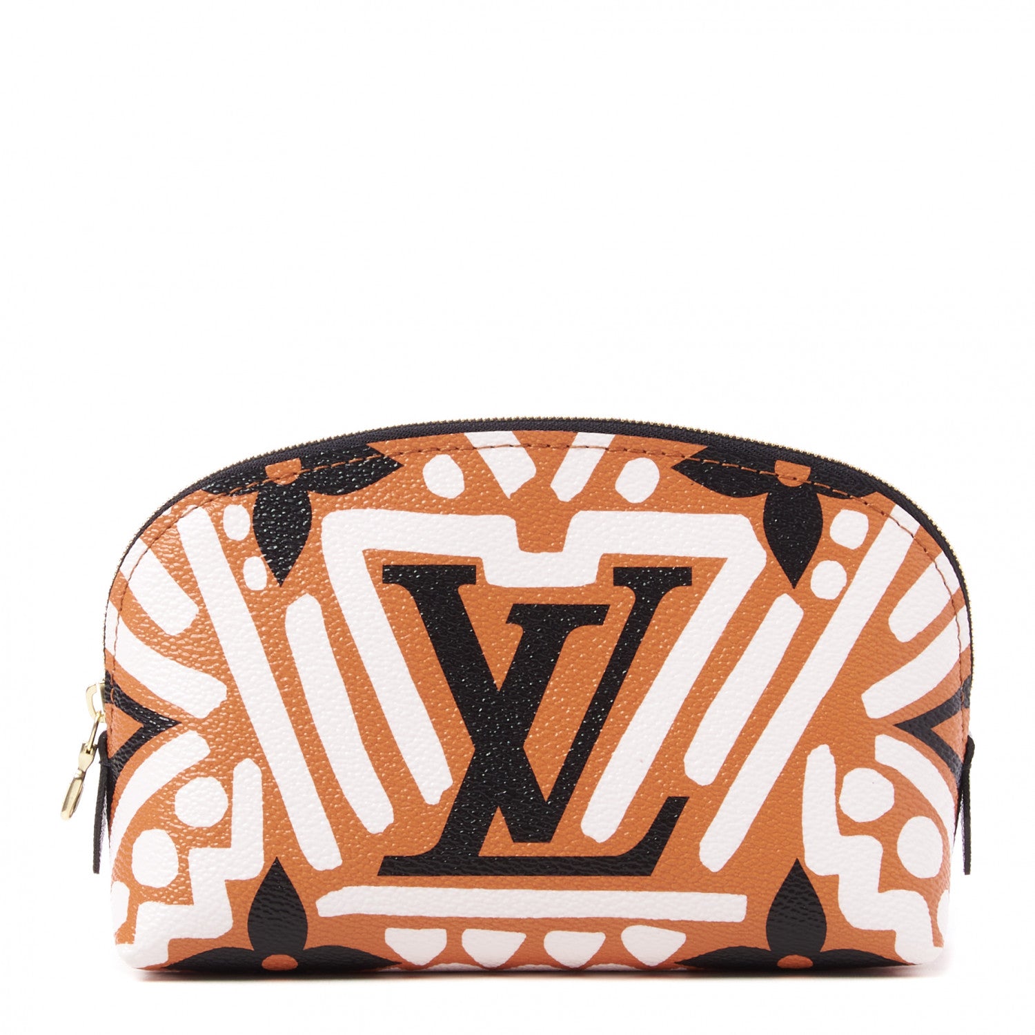 Louis Vuitton Monogram Giant Crafty Cosmetic Pouch Crème Caramel 1 of 7