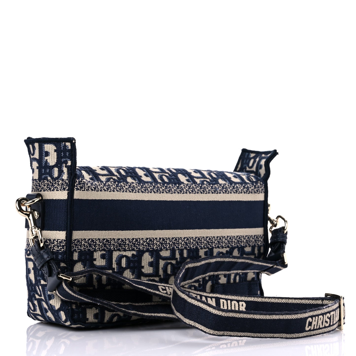 Oblique Small Diorcamp Messenger Blue
