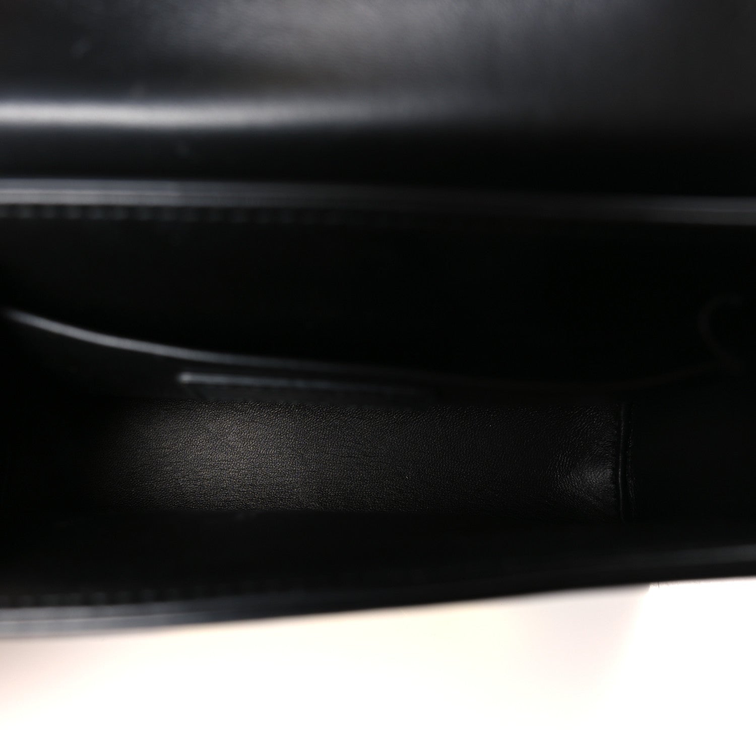 Christian Dior Crackled Lambskin 30 Montaigne Box Bag Black 5 of 8