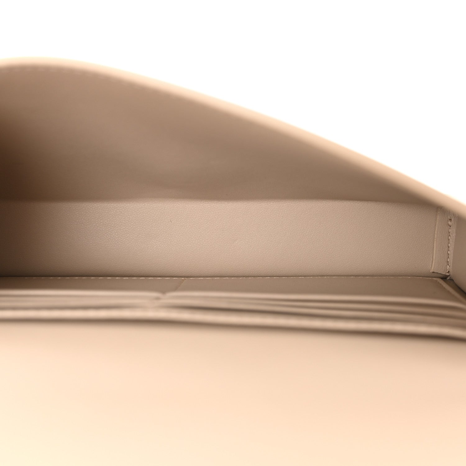 Christian Dior Calfskin CD Signature Clutch Caramel Beige 5 of 9