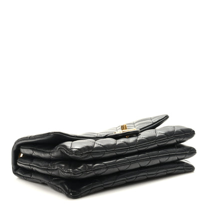 Chanel Lambskin Quilted Medium Pillow Crush Flap Black 4 of 10