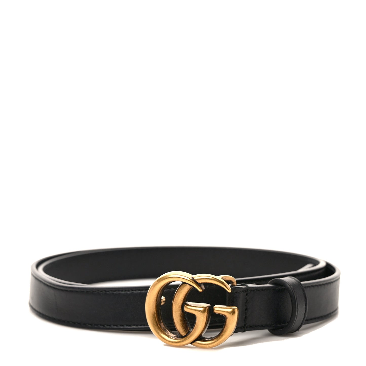 Calfskin Double G 20mm Belt 90 36 Black