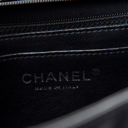 Chanel Caviar Quilted Jumbo Single Flap Black 8 of 9