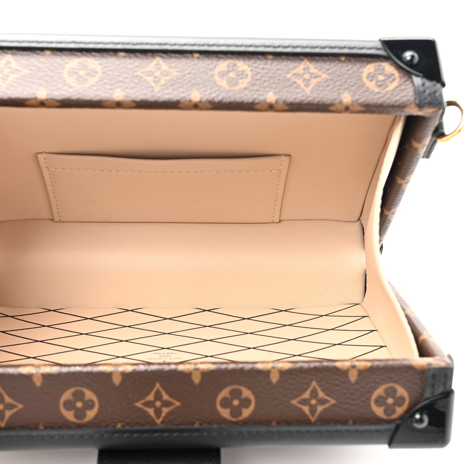 Louis Vuitton Monogram Petite Malle Black 5 of 11