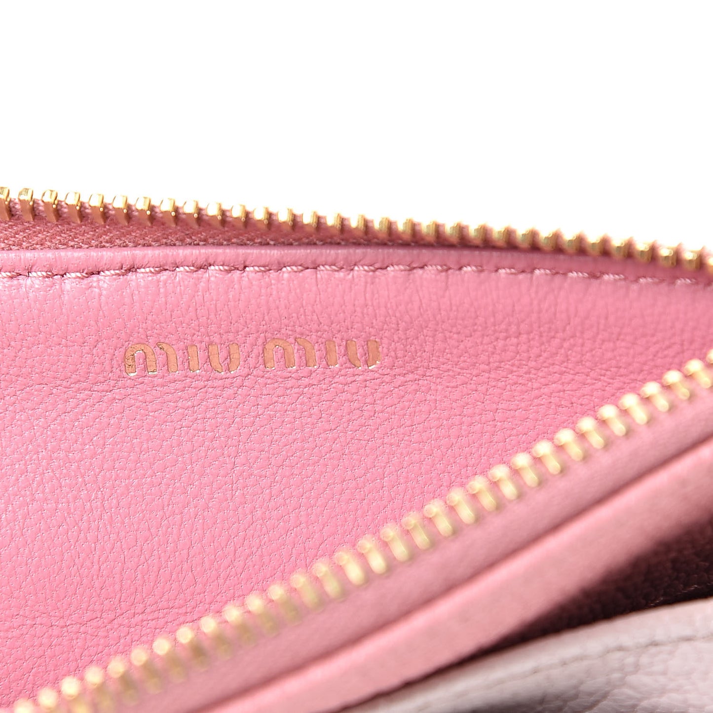 Madras Colour Zip Card Case Rosa Mughetto