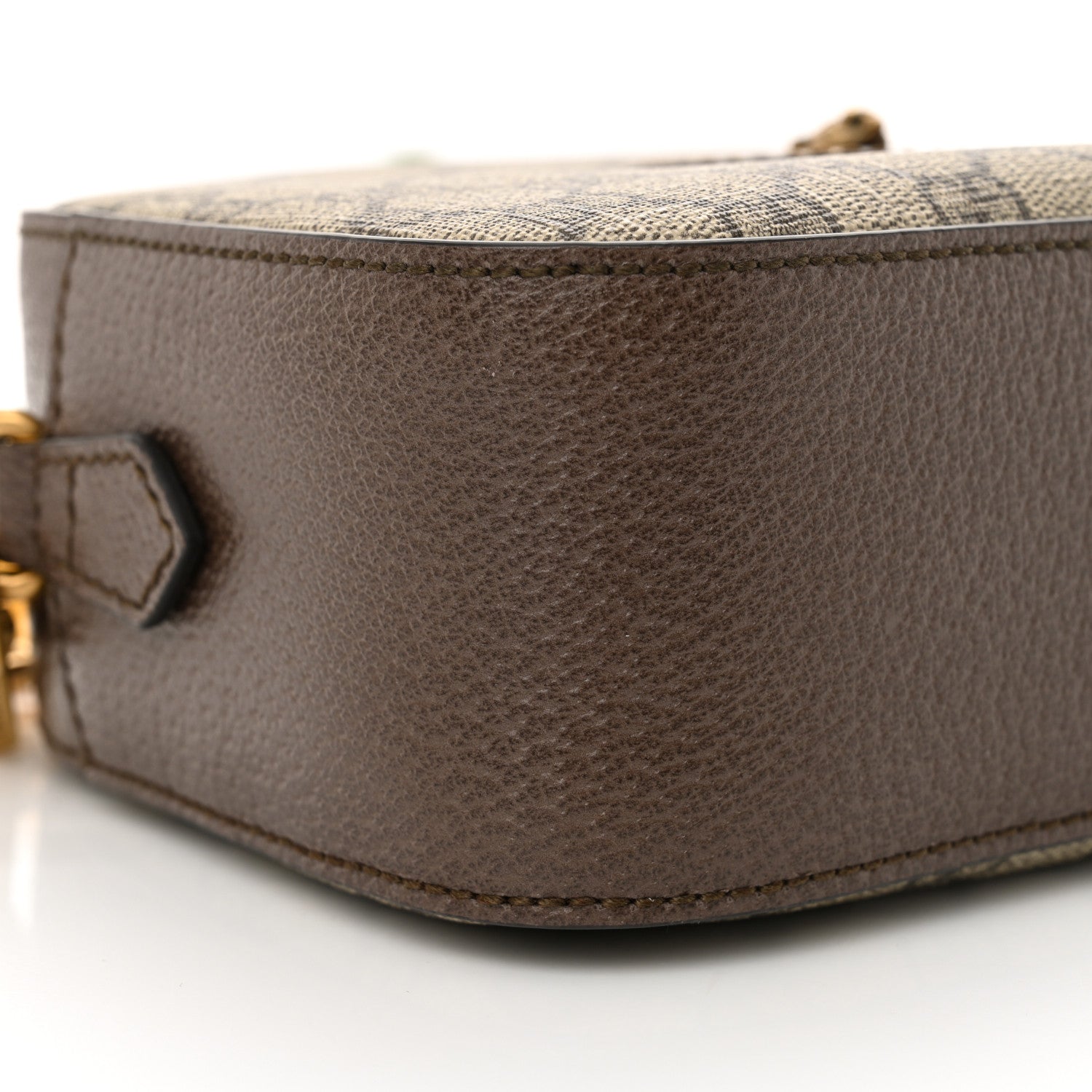 Gucci GG Supreme Monogram Web Neo Vintage Shoulder Bag Beige New Acero Crop 10 of 12