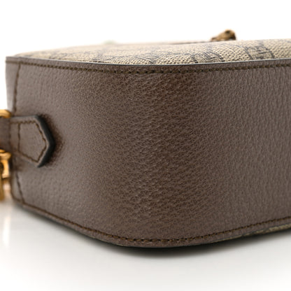 Gucci GG Supreme Monogram Web Neo Vintage Shoulder Bag Beige New Acero Crop 10 of 12