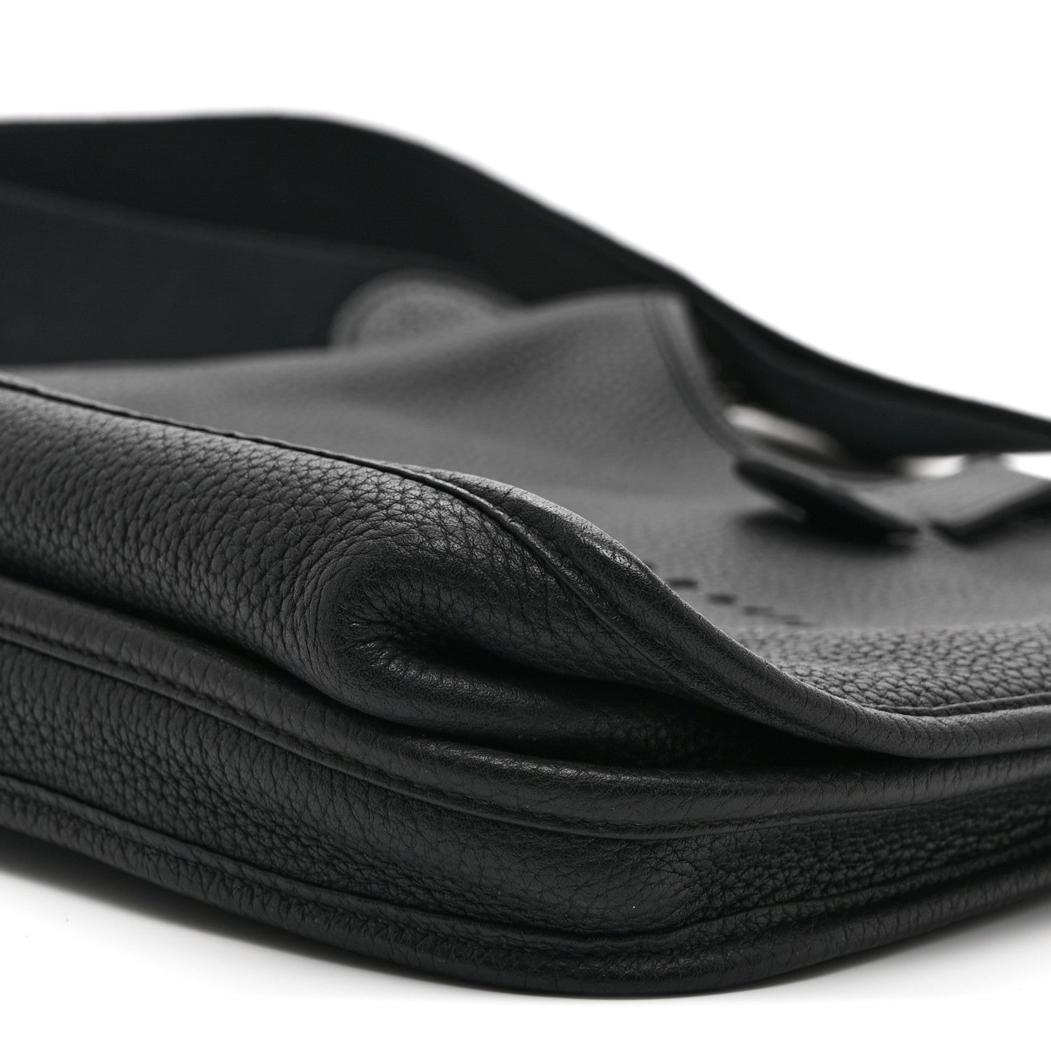 Hermes Taurillon Clemence Evelyne III GM Black 10 of 10