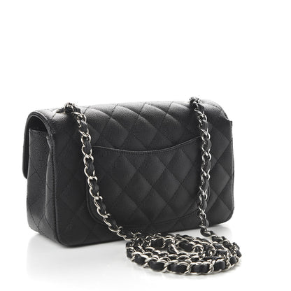 Chanel Caviar Quilted Mini Rectangular Flap Black 3 of 10