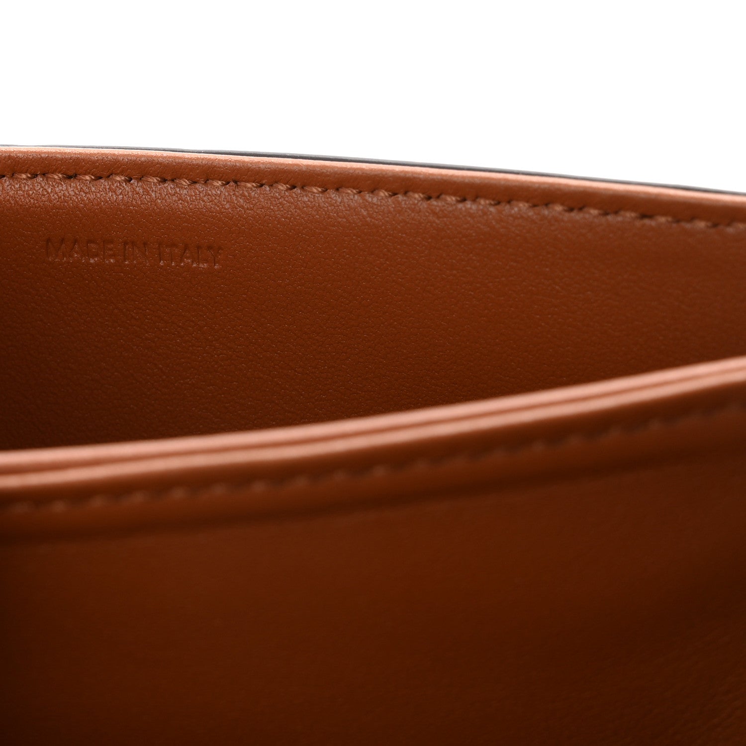 Celine Natural Calfskin Teen Triomphe Tan 6 of 9