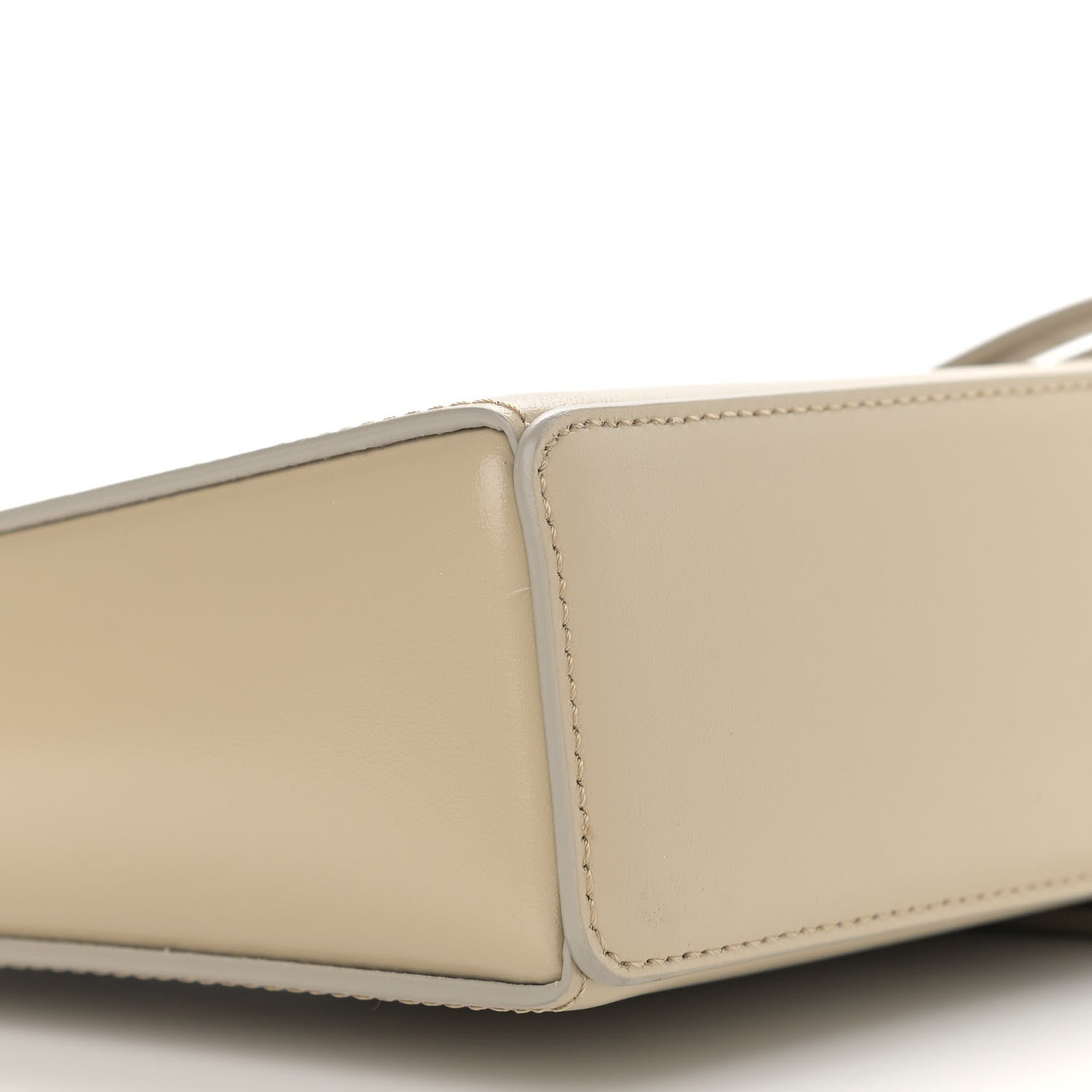 Givenchy Box Calfskin Small Cut Out Shoulder Bag Beige 7 of 9