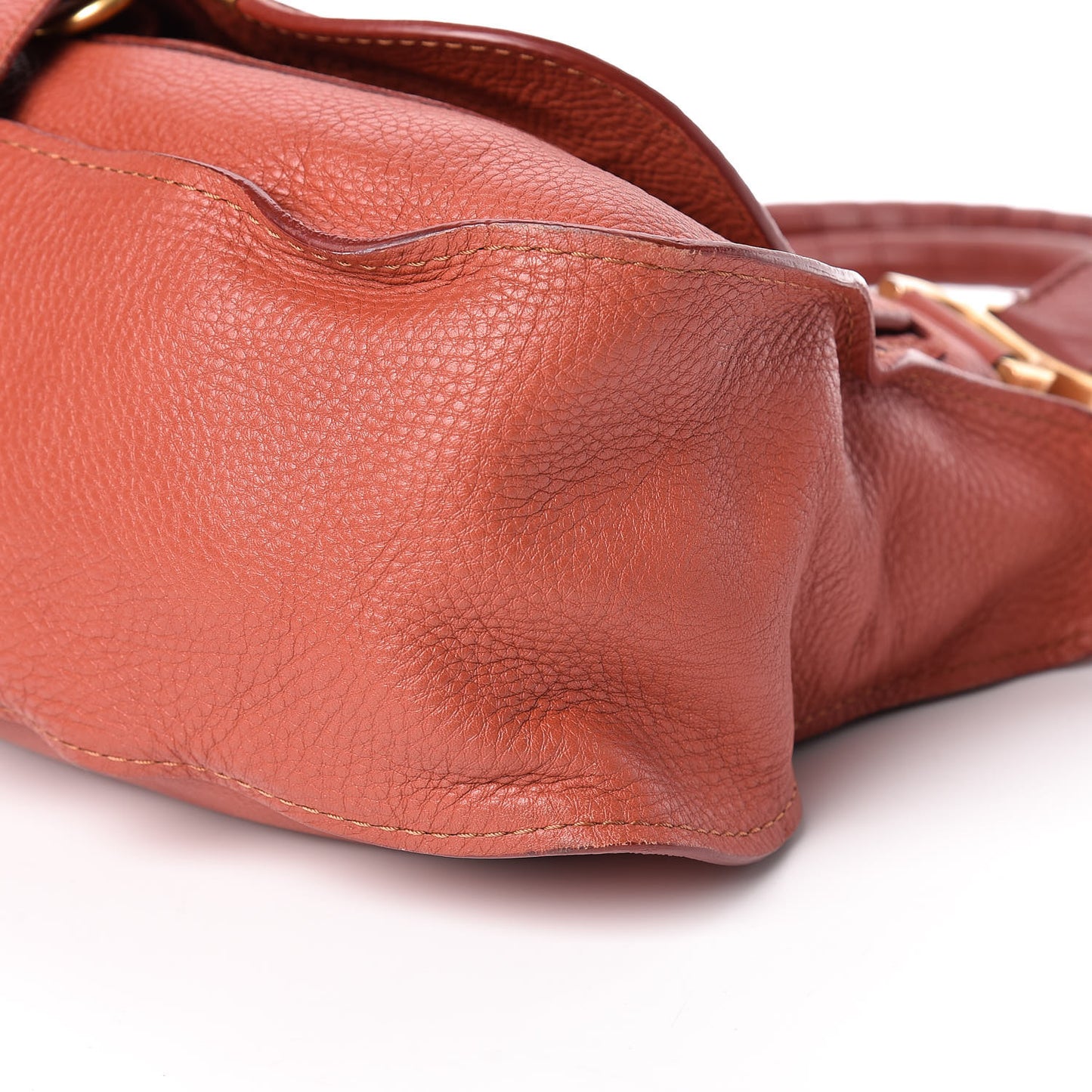 Calfskin Medium Marcie Satchel Clay
