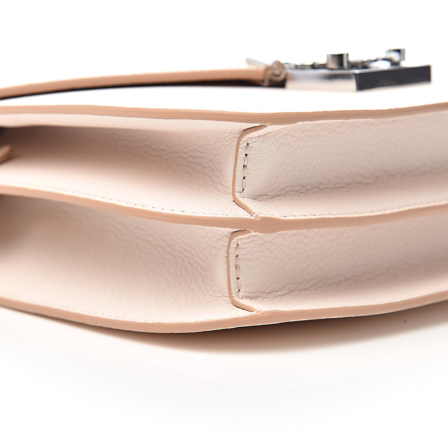 Calfskin Patricia Crossbody Bag Shell