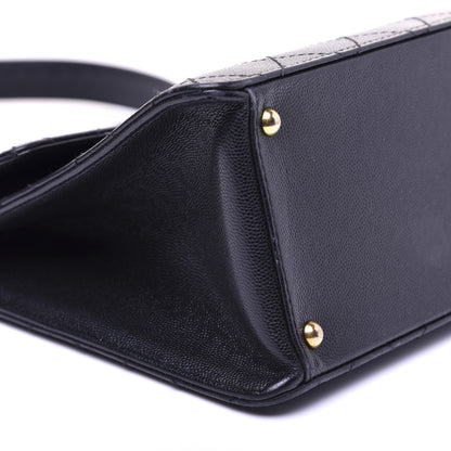 Chanel Caviar Diamond Stitched Flap Shoulder Bag Black 6 of 18