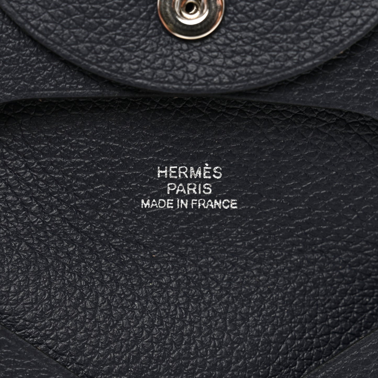 Chevre Mysore Bastia Coin Purse Bleu Indigo