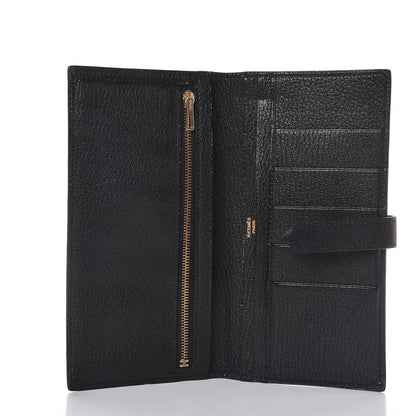 Hermes Chevre Mysore Bearn Wallet Black 5 of 7