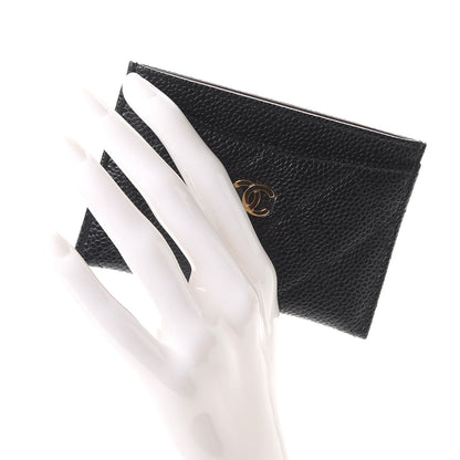 Chanel Caviar Quilted Card Holder Black 2 of 9