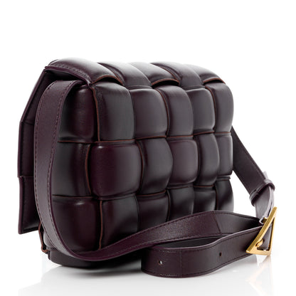 Bottega Veneta Nappa Maxi Intreccio Padded Cassette Crossbody Bag Grape 3 of 15